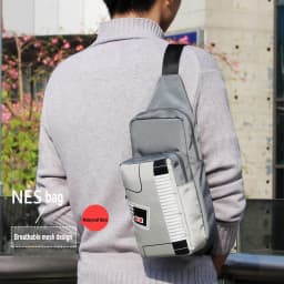 Men's Universal Game Console Storage Bag Staem Protective Case Switch Shoulder Bag Multi functional Men's Diagonal Straddle Bag