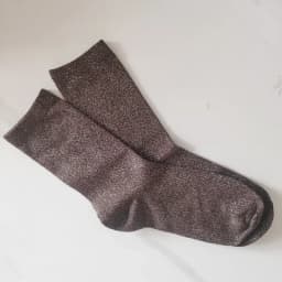 Women's Glitter Tube Gold and Silver Silk Material Socks Christmas Solid color Shiny High elastic Fashionable Summer Sock