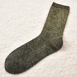 Women's Glitter Tube Gold and Silver Silk Material Socks Christmas Solid color Shiny High elastic Fashionable Summer Sock