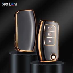 Fashion TPU Car Flip Key Case Cover Shell Fob For Ford Focus 2 MK2 Fiesta Mondeo Galaxy Ecosport Kuga Escape Falcon B-Max C-Max