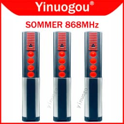 SOMMER 4020 TX03-868-4 4026 4031 Garage Door Remote Control 868MHz Handheld Transmitter For SOMMER APERTO 4025 4021 Gate Opener