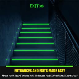 3M/5M Self-adhesive Luminous Tape Night Vision Glow Stickers DIY Home Decoration Warning Fluorescent Safety Tapes for Party