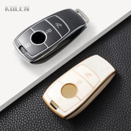 Tpu Car Remote Key Case Cover Shell Fob For Mercedes Benz A C E S G Class W177 W205 W213 X167 W222 CLA GLE GLB GLS AMG Maybach