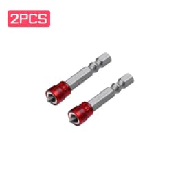 Magnetic Screwdriver Bit PH2 Cross-head 1/4 Inch Hex Shank Screwdriver Holder Ring for House Working Electric Screwdriver Kit