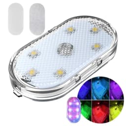 1pc Touch Sensor USB LED Interior Light LED Lamp Car Ceiling Lamp Reading Light Car Decorations Roof Interior Lighting