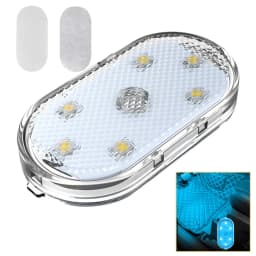 1pc Touch Sensor USB LED Interior Light LED Lamp Car Ceiling Lamp Reading Light Car Decorations Roof Interior Lighting