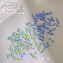 100Pcs Mix Rhinestone Crystal AB Charm Luxury Nail Art Flatback Gems for 3D Decorations Glitter Manicure Nail Gems DIY 2021
