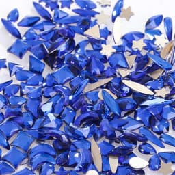 100Pcs Mix Rhinestone Crystal AB Charm Luxury Nail Art Flatback Gems for 3D Decorations Glitter Manicure Nail Gems DIY 2021