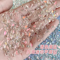 100Pcs Mix Rhinestone Crystal AB Charm Luxury Nail Art Flatback Gems for 3D Decorations Glitter Manicure Nail Gems DIY 2021