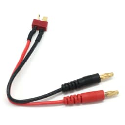 20CM XT30 XT60 XT90 T Plug Charge Lead to 4.0mm Banana Plugs Charge Cable Silicone Wire 16AWG For Lipo Battery
