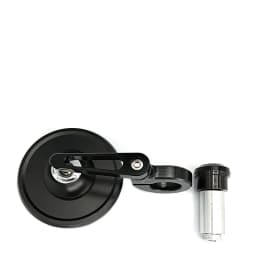 Motorcycle Mirrors Aluminum HandleBar End 7/8" 22mm Side Adjustable Rearview Mirrors Street Bike Scooter E-bike Side Mirror