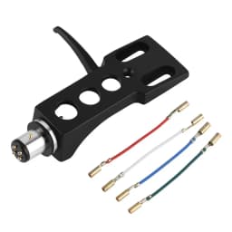 AT3600L Moving Magnetic Cartridge Stylus Aluminium Alloy Headshell Holder Kit For LP Vinyl Record Player Turntable Phonograph