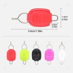 Fishing Lines Spooling Accessories 5 Pieces Fishing Rod Holder Space Saving Lines Stopper Lines Keeper For Fishing Enthusiasts