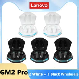 Genuine Lenovo GM2 Pro Bluetooth Earphones Gaming Low Latency In-Ear Wireless Headphones Dual Mode Music Sport Earbuds Headsets