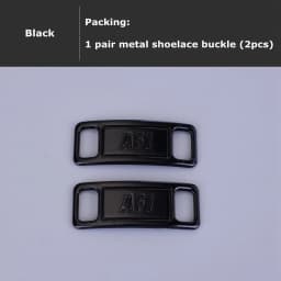 2Pcs/1Pair Shoelaces Buckle High-quality Metal Lock Shoe Accessories DIY Decoration Kits Applicable Air Force 0ne Shoes