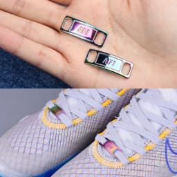 2Pcs/1Pair Shoelaces Buckle High-quality Metal Lock Shoe Accessories DIY Decoration Kits Applicable Air Force 0ne Shoes