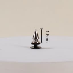 6pcs High Quality Vintage Fashion Rivet Hole Shoe Charms Clogs DIY Punk Style All-match Designer Clog Shoe Accessories