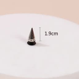 6pcs High Quality Vintage Fashion Rivet Hole Shoe Charms Clogs DIY Punk Style All-match Designer Clog Shoe Accessories