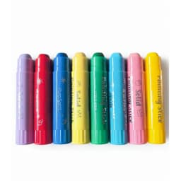 8/12 Colors Crafts Paint Sticks, Solid Color Washable Paint Sticks for Kids and Students