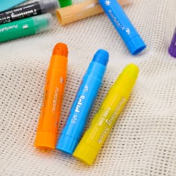 8/12 Colors Crafts Paint Sticks, Solid Color Washable Paint Sticks for Kids and Students