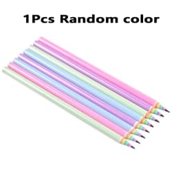 1-3pcs/set Children's Rainbow Paper HB Pencil Environmentally Friendly Non-toxic Writing and Painting Pencil School Stationery