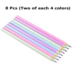 1-3pcs/set Children's Rainbow Paper HB Pencil Environmentally Friendly Non-toxic Writing and Painting Pencil School Stationery