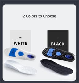 Upgraded Sports Shock Absorption Insoles High Elastic Running Sneaker Pads Rebound Deodorant Comfortable Feet Cushion