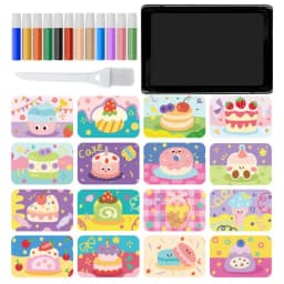 Sand Painting For Kids Colored Sand Painting Kits For Kids 12 Colors Of Sand 16 Peel & Sprinkle Pictures 1 Tray1 Brush Art Tool