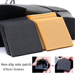 2PCS Rubber Sole Replacement Sheet For Shoes Repair Patch High Heels Sandals Non-Slip Shoe Sole Protector Heel Pads Croppable