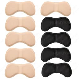 10pcs Heel Insoles for Shoes Patch Pain Relief Heel Pads for Shoes Adjust Size Cushion Padding High Heels Insert Heel Protector