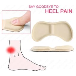 10pcs Heel Insoles for Shoes Patch Pain Relief Heel Pads for Shoes Adjust Size Cushion Padding High Heels Insert Heel Protector