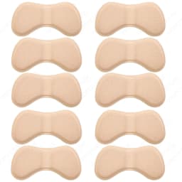 10pcs Heel Insoles for Shoes Patch Pain Relief Heel Pads for Shoes Adjust Size Cushion Padding High Heels Insert Heel Protector