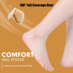 10pcs Heel Insoles for Shoes Patch Pain Relief Heel Pads for Shoes Adjust Size Cushion Padding High Heels Insert Heel Protector