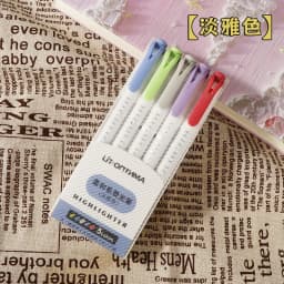 5/15/25 Colors Double Headed Highlighter Pen Set Fluorescent Drawing Markers Highlighters Pens Art Cute Pastel Stationery