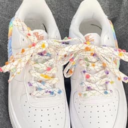 New 110 cm Small Colored Ball Woven Shoelaces Sneaker Sport Casual Leather Shoes Canvas DIY Sports Sandals Slippers Shoes Laces
