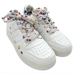New 110 cm Small Colored Ball Woven Shoelaces Sneaker Sport Casual Leather Shoes Canvas DIY Sports Sandals Slippers Shoes Laces