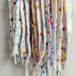 New 110 cm Small Colored Ball Woven Shoelaces Sneaker Sport Casual Leather Shoes Canvas DIY Sports Sandals Slippers Shoes Laces