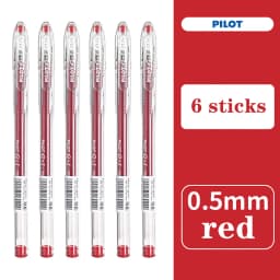 6 Pcs Japan PILOT Gel Pens BL-G1 Test Special Gel Ink Pen Business Writing Signature Pen 0.5mm School Supplies Stationery