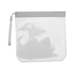 Clear Makeup Bag with Zippers Transparent Makeup Organizer Cosmetic Makeup Bags for Vacation Business Trip Airport Toiletry Bag