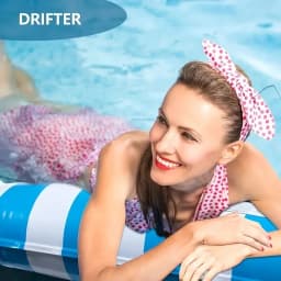 Water Hammock Recliner Inflatable Floating Swimming Mattress Pool Float Mats Sea Mattress Pool Party Inflatable Pool Accessories