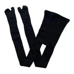 High Quality Combed Cotton Split Toe Woman Leggings Solid Color Comfortable Soft Two-Toed Japanese Women Tabi Long Socks Tights