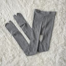 High Quality Combed Cotton Split Toe Woman Leggings Solid Color Comfortable Soft Two-Toed Japanese Women Tabi Long Socks Tights
