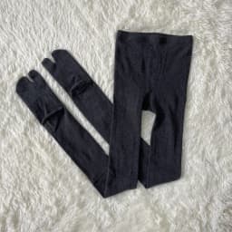 High Quality Combed Cotton Split Toe Woman Leggings Solid Color Comfortable Soft Two-Toed Japanese Women Tabi Long Socks Tights