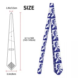 Joost Klein Europapa Eurovisions 2024 Tie Singer Daily Wear Neck Ties Funny Neck Tie For Male Graphic Collar Tie Necktie Gift