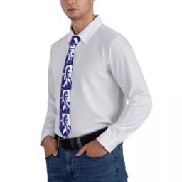 Joost Klein Europapa Eurovisions 2024 Tie Singer Daily Wear Neck Ties Funny Neck Tie For Male Graphic Collar Tie Necktie Gift
