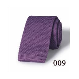 Fashion Men's Solid Colourful Knitted Ties Normal Classic Narrow Slim Neck Tie Woven Plain Cravate Narrow Neckties Gravatas