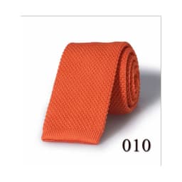 Fashion Men's Solid Colourful Knitted Ties Normal Classic Narrow Slim Neck Tie Woven Plain Cravate Narrow Neckties Gravatas