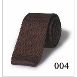 Fashion Men's Solid Colourful Knitted Ties Normal Classic Narrow Slim Neck Tie Woven Plain Cravate Narrow Neckties Gravatas