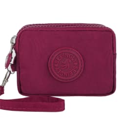 Women Three Layer Wallets Nylon Coin Purse New Korean Large Capacity Portable Oxford Cloth Coin Wallet Waterproof Portable Bag