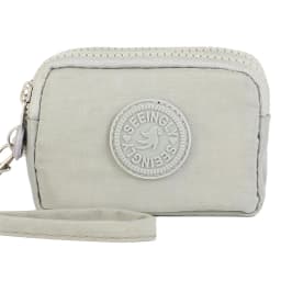 Women Three Layer Wallets Nylon Coin Purse New Korean Large Capacity Portable Oxford Cloth Coin Wallet Waterproof Portable Bag